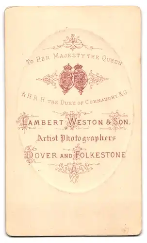 Fotografie Lambert Weston & Son, Dover, englischer Herr im Anzug mit grau meliertem Vollbart