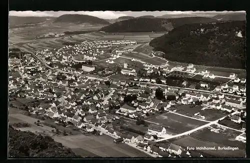 AK Burladingen /Hohenzollern, Fliegeraufnahme vom Ort