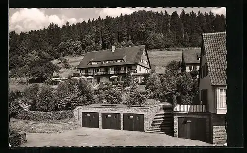 AK Alpirsbach /Schwarzwald, Höhengaststätte Burghalde
