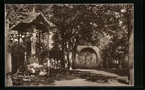 AK Offenburg i. B., Ölberg im Sommer