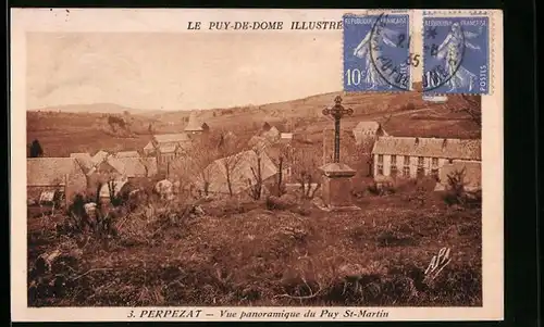 AK Perpezat, Vue panoramique du Puy St-Martin
