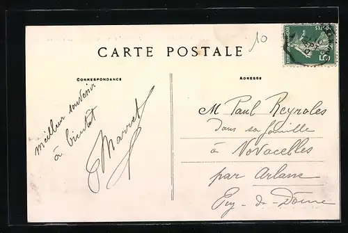 AK Rochefort Montagne, Vue generale, Le Chateau