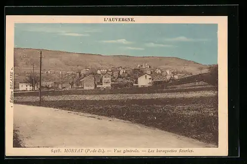 AK Moriat, Vue general, Les baraquettes fleuries