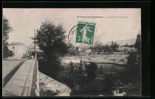 AK St-Germain-Lembron, Le pont sur la Couze