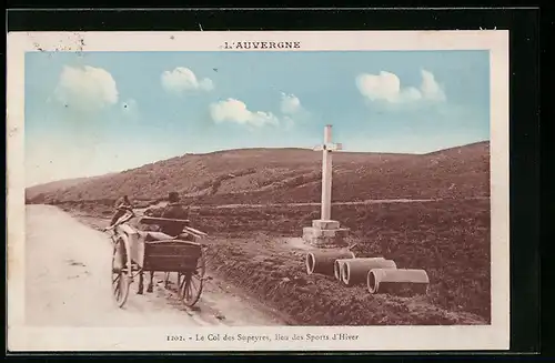 AK Le Col des Supeyres, lieu des Sports d`Hiver