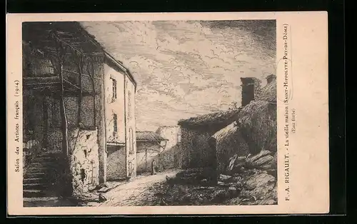 AK Saint-Hippolyte, Le vieille maison