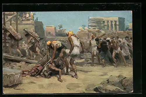 AK Israels Dienstbarkeit und Drangsal in Aegypten