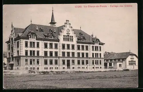 AK La Chaux-de-Fonds, Collège des Crétets