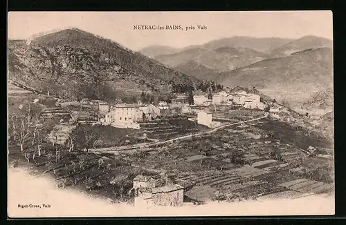 AK Neyrac-les-Bains, Vue générale