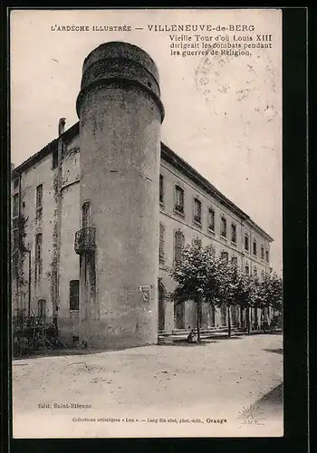 AK Villeneuve-de-Berg, Vieille Tour