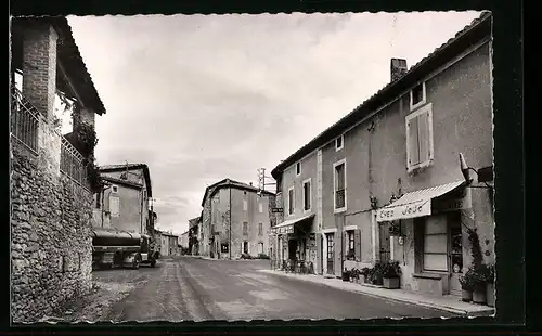 AK La Chapelle sous Aubenas, Entrée du Village