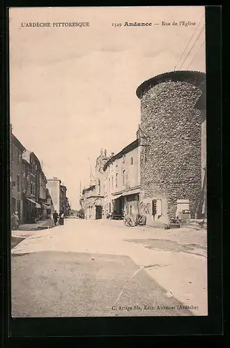AK Andance, Rue de l`Eglise