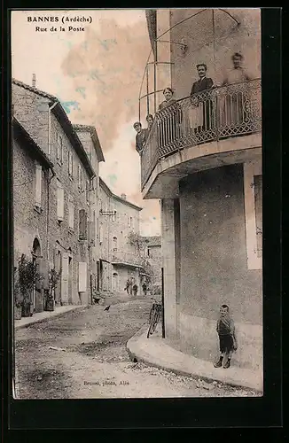 AK Bannes, Rue de la Poste