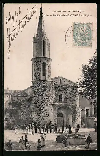 AK St-Jean-le-Centenier, L`Eglise