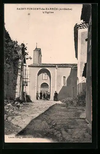 AK Saint-Vincent-de-Barrès, L`Eglise