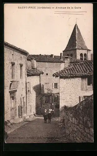 AK Saint-Prix, Avenue de la Gare