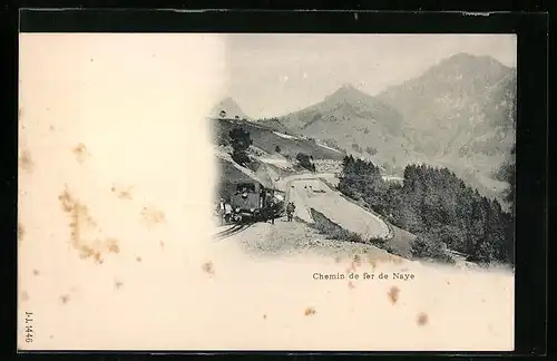AK Naye, Chemin de fer, Bergbahn