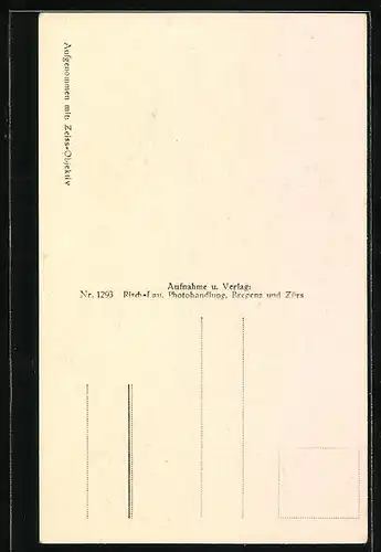 AK Im Gütle b. Dornbirn, Risch-Lau, Bregenz, Wasserfall