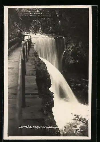 AK Dornbirn, Rappenloch-Wasserfall