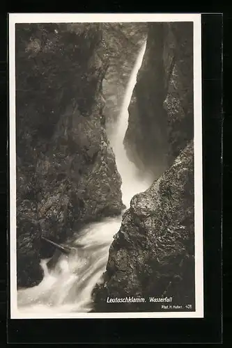 AK Leutaschklamm, Wasserfall