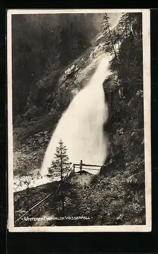 AK Unterer Krimmler Wasserfall