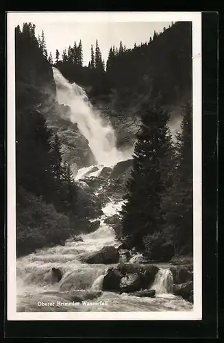 AK Oberer Krimmler Wasserfall