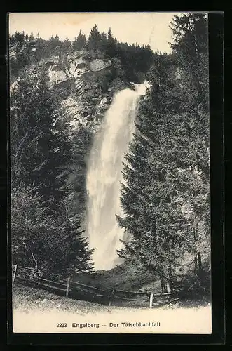 AK Engelberg, Tätschbachfall, Wasserfall