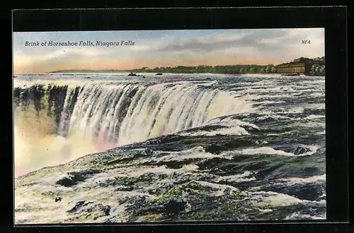 AK Brink of Horseshoe Falls, Niagara Falls