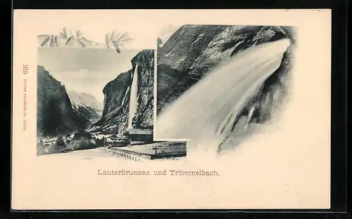 AK Lauterbrunnen und Trümmelbach