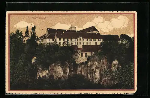 AK Mariastein, Blick auf Gebäude