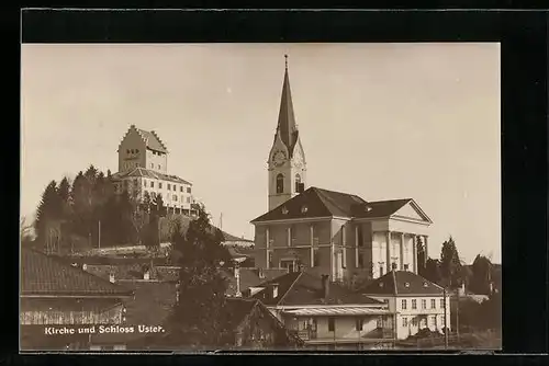AK Uster, Kirche und Schloss