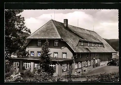 AK Bernau /Schwarzw., Gasthaus-Pension Adler R. Jehle