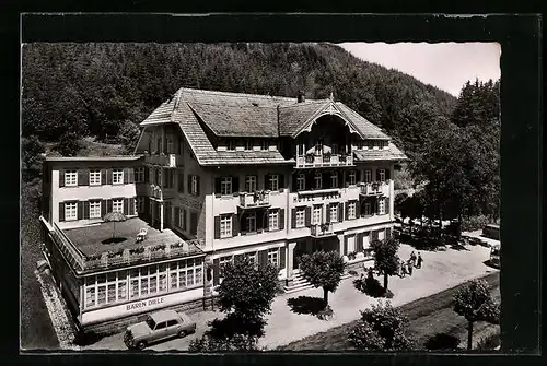 AK Titisee /Schwarzw., Hotel Bären aus der Vogelschau