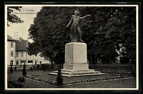 AK Coburg, Prinz Josias-Denkmal