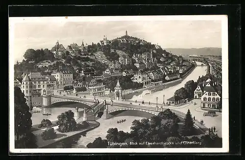 AK Tübingen, Eberhardbrücke und Österberg