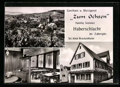 AK Haberschlacht i. Zabergäu, Gasthaus zum Ochsen