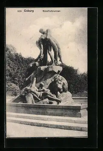 AK Coburg, Der Sündflutbrunnen