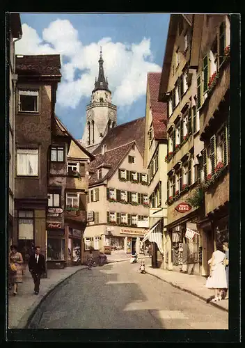 AK Tübingen, Partie in der Neckargasse