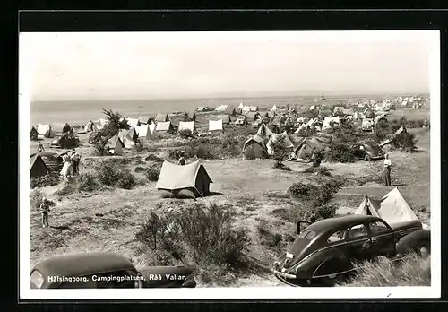 AK Hälsingborg, Campingsplatsen, Raa Vallar