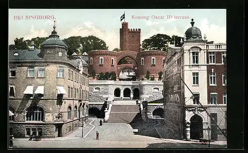 AK Helsingborg, Konung Oscar IIs terrass