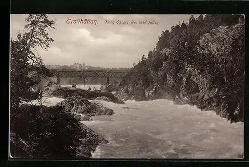 AK Trollhättan, Kung Oscar Bro med fallen