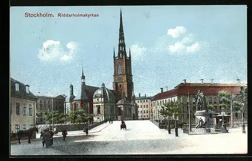 AK Stockholm, Parti af Riddarholmskyrkan