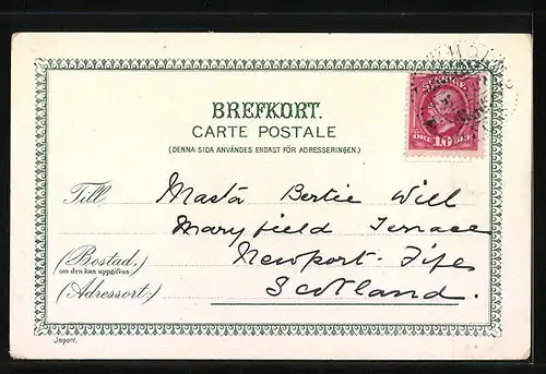 AK Stockholm, Utsikt fran Skeppsholmen, Söder