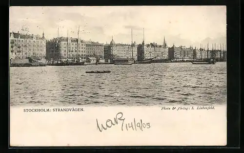AK Stockholm, Parti af Strandvägen