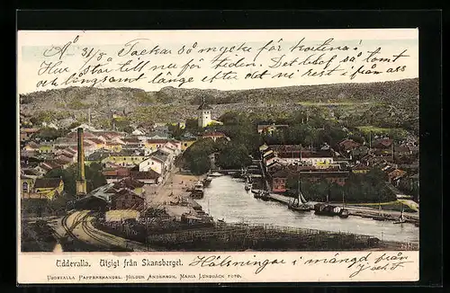 AK Uddevalla, Utsigt fran Skansberget