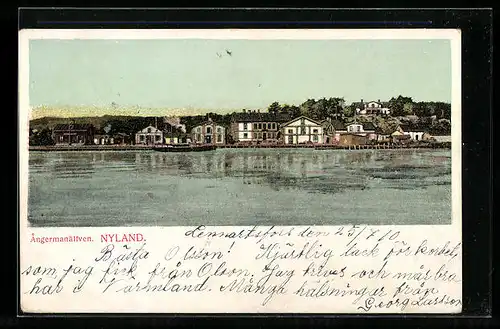 AK Nyland, Angermanälfven, Teilansicht