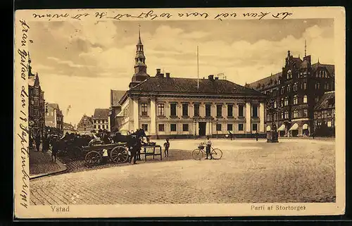AK Ystad, Parti af Stortorget