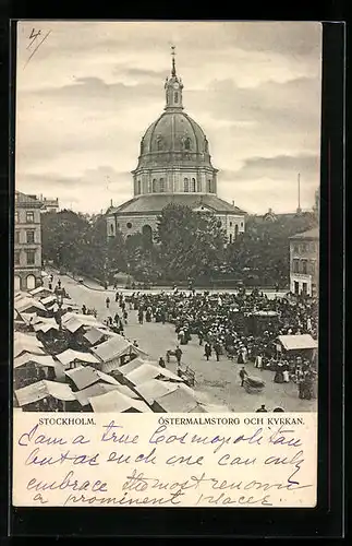 AK Stockholm, Östermalmstorg och Kyrkan