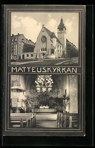 AK Stockholm, Parti af Matteuskyrkan