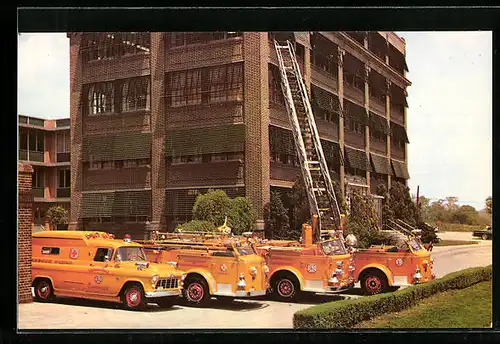 AK Conshohocken, PA, Feuerwehrwagen der Washington Fire Co. No. 1 bei einem Einsatz